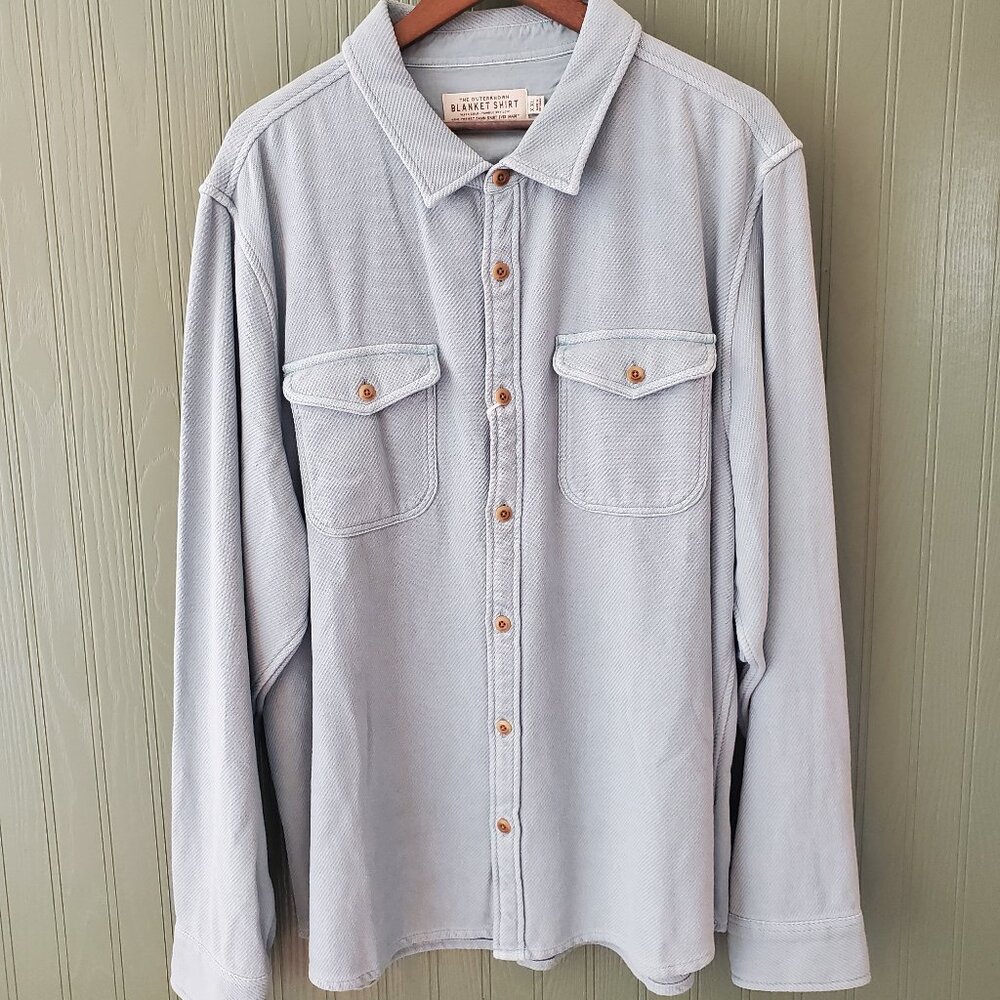 Outerknown Chroma Blanket Shirt in Harbor